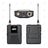 Microphone sans fil dynamique AD4D-3, système analogique 2 canaux, alimenté par piles AA, connecteur XLR, UHF PLL, portable, multibandes 50 MHz