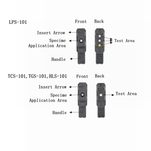LYSUN TGS-101 Électrique Analyseur de Lipides Sanguins Bandelettes de <span class=keywords><strong>Test</strong></span> Spécifiques Triglycérides pour LPM-101/102 Mètres Certifié CE 2 Ans - Product Image 2