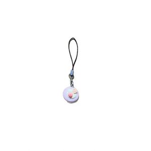 Pendentif gâteau dessin animé mignon en résine, breloque pour sac, cordon de suspension, porte-clés DIY - Product Image 5