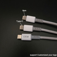 Cables Promocionales Compatibles con Teléfonos Móviles, Bancos de Energía y Portátiles, Dos en Uno, Tipo C, 2 en 1