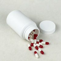 Flacon distributeur de pilules solides en PEHD blanc de 230 cc avec bouchon à vis, opaque, pour suppléments de santé et réactifs – Fournisseur fabricant