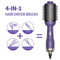 Outils de coiffure chauds une étape sèche-cheveux brosse 3 en 1 volumateur brosse à Air chaud secadora de cabello
