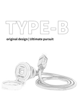 Connecteur circulaire Lshitech M22.5 Type-B avec couvercle étanche 4 couleurs pour imprimante, copieur et équipement industriel