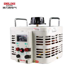 Régulateur de tension monophasé Delixi 220v AC, réglage manuel, 50Hz, modèle à noyau en cuivre 2015-12 - Product Image 3