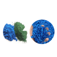 Colorant de paillis bleu, oxyde de fer
