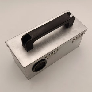 กล่องเครื่องมืออลูมิเนียม RZ0088 แบบมีกุญแจล็อค ความลึก 265 มม. ผิวขัดเงา ช่องเดียว ความจุสูงสุด 20 ลิตร - Product Image 2