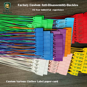 Etichette di Imballaggio in Plastica Personalizzate a Striscia Lunga con Stampa Laser di LOGO e <span class=keywords><strong>Parole</strong></span>, Sigilli di Sicurezza Usa e Getta, Cartellini - Product Image 6