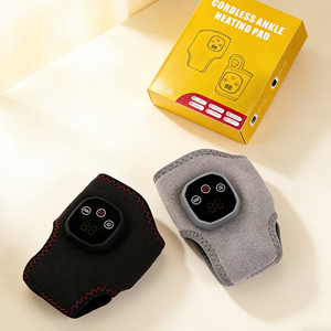 Heated Foot Massager <b>Machine</b> Custom Foot Brace Wrap Foot Pad Cordless Heat Compress Ankle Massager with Heat - Product Image 1
