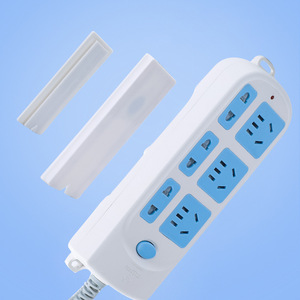 Power Strip Holder Rectangle <b>Wall</b> Mounted Hanging Storage Desktop Organization No Drilling Required - Product Image 2