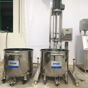 Sipuxin Mini tipo pneumatico verticale disperdente emulsionante ad alto taglio laboratorio omogeneizzatore miscelatore omogeneizzatore - Product Image 3