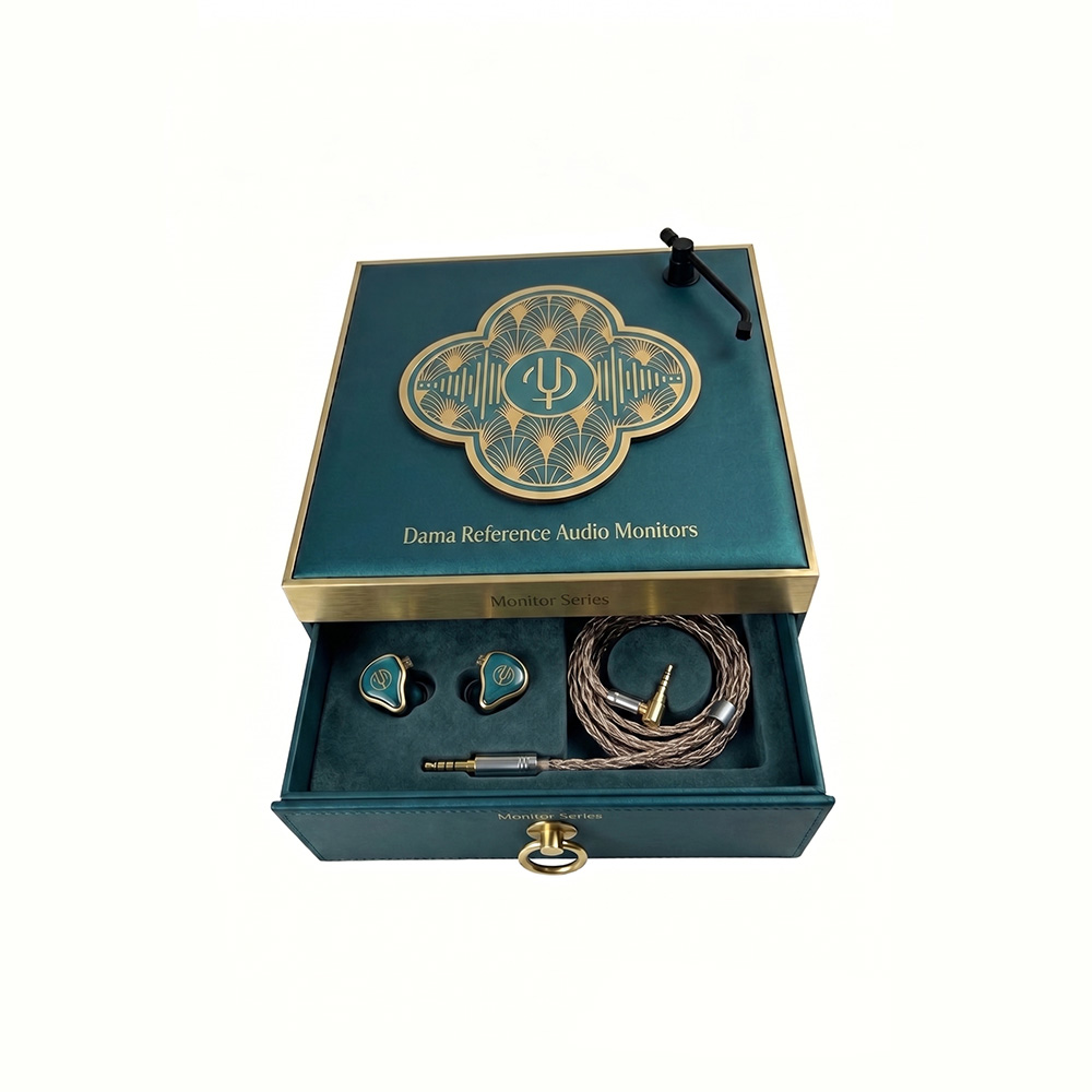 Boîte cadeau personnalisée pour platine vinyle - Style de référence 2