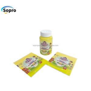 Custom frutta e verdura integratore vitaminico bottiglia termorestringente etichetta etichetta etichetta involucro di plastica PET Bottle etichetta - Product Image 2