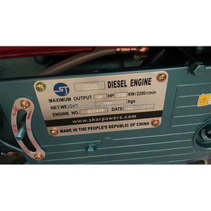 Sharpower zs1115 zs1115g 22hp 24hp xi lanh đơn nước-làm mát động cơ <span class=keywords><strong>diesel</strong></span> cho Hammer Mills - Product Image 3