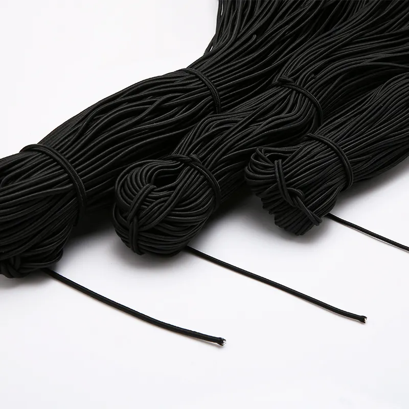 Fascia elastica alta elastica in lattice 2/2.5/3mm accessori di abbigliamento corda elastica circolare