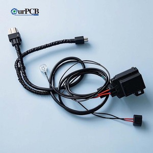 Изготовленный на заказ высокочастотный автомобильный сварочный аппарат гибкий редуктор Электроника коаксиальный кабель в сборе электропроводка жгут - Product Image 4