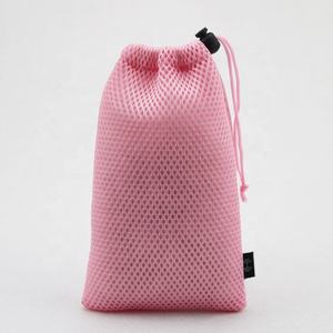 Personalizado pequeño barato al por mayor bolsa de malla con cordón bolsa de malla de nylon bolsa con etiqueta pequeña bolsa de malla de nylon con cordón - Product Image 2
