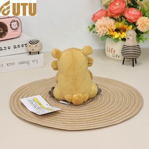 Juguete de peluche de dibujos animados de zorro de dientes grandes de 5 pulgadas sentado muñeco de marmota de ardilla de dientes grandes-F - Product Image 2