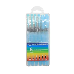Yihuale 6 adet set suluboya fırçası kalem seti süper kullanımı kolay ve dolgu suluboya kalemler fırça seti