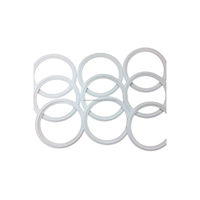 Joint d'étanchéité sanitaire Tri-clamp de qualité alimentaire en silicone/PTFE/EPDM, raccord TC