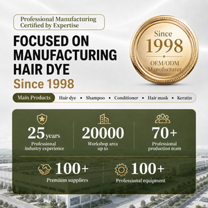 Gel colorant capillaire permanent sans ammoniaque pour hommes et femmes, couvre 100% des cheveux gris et blancs, longue durée, aux herbes naturelles, 500ml x 2 - Product Image 6