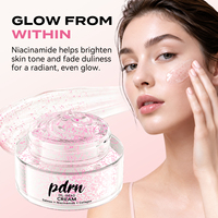 Crème PDRN à base de perles d'huile 50g sous marque distributeur avec Nicotinamide de saumon et Collagène – Crème réparatrice hydratante et apaisante en profondeur pour la peau