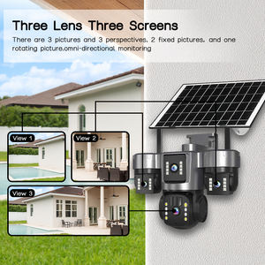 Caméra WiFi d'intérieur avec support d'installation, caméra <span class=keywords><strong>IP</strong></span> WiFi 355 °   Alerte téléphonique avec suivi de mouvement et vue panoramique pour la maison et le bureau - Product Image 2