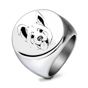 Anillo de Acero de Titanio de 18 mm con Diseño Minimalista Creativo Europeo Americano, Anillo Cuadrado Retro Unisex, Regalo de Joyería - Product Image 4