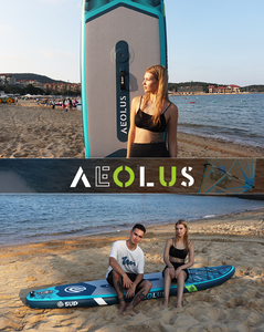 Tabla de <span class=keywords><strong>Surf</strong></span> y Windsurf <span class=keywords><strong>Inflable</strong></span> E SUP Azul de 11 pies con Ventana Transparente, Ecológica, Certificada por la CE, para Jugar en el Agua de Océanos, Lagos y Ríos - Product Image 5