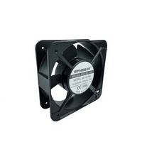 Ventilateur axial EC 150x150x51mm à roulement à billes en plastique, haute pression statique, pour armoire de stockage d'énergie, onduleur UPS