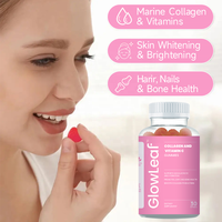 Gommes de beauté antioxydantes à la vitamine C et au collagène Acorn pour adultes, complément éclaircissant pour la peau