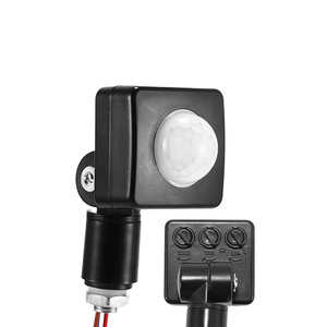 Interruptor con Sensor de <span class=keywords><strong>Movimiento</strong></span> PIR a Prueba de Agua IP54, <span class=keywords><strong>Detector</strong></span> Infrarrojo Ajustable de CA 110 V para <span class=keywords><strong>Luz</strong></span> <span class=keywords><strong>Exterior</strong></span> - Product Image 1
