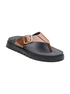 Sandalias de Piel de Oveja Importada con Acabado de Piel Crustada, Cómodas, de Punta Abierta, Fáciles de Poner, Ligeras, Calzado Casual - Product Image 3
