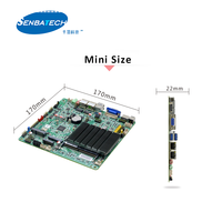 Placa base principal EDP Thin-itx, placa madre Guangdong, a la venta, 1 * VGA1 * HD1 * LVDS 1 *