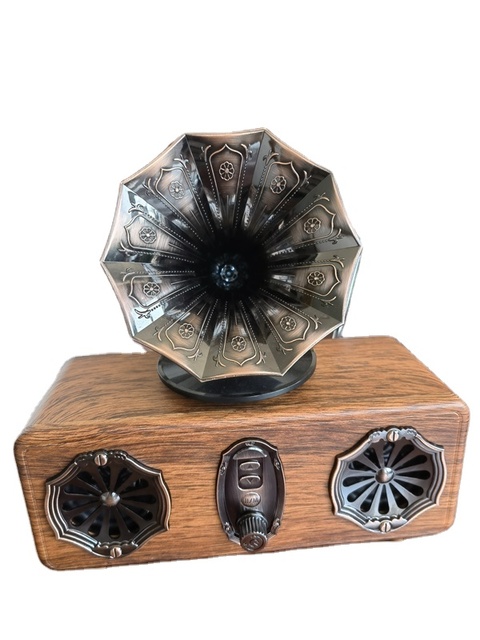 Brand new inspired RGB night light Vintage decor audio speaker