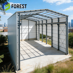 Entrepôt commercial en acier haute résistance de Californie avec structure moderne en poutres H, poutres I, préfabriqué et écoénergétique - Product Image 1