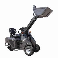 Chinesischer Weifang Compact Hydraulic Benzin Mini 3 Radlader Euro5 CE Mit Preis