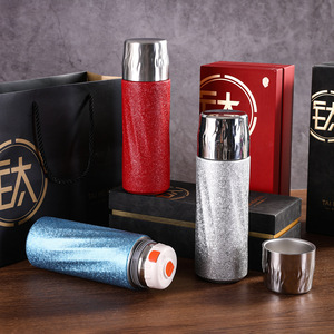 Pure Titanium <b>Double</b> <b>Wall</b> Vacuum Insulated <b>Mug</b> Portable Tea Cup For Home Office Business Gift Men - Product Image 3