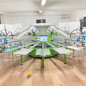 50*70cm Pallet Kích thước mười màu sắc hai mươi hai Bảng tự động màn hình máy in cho vải phẳng mục - Product Image 1