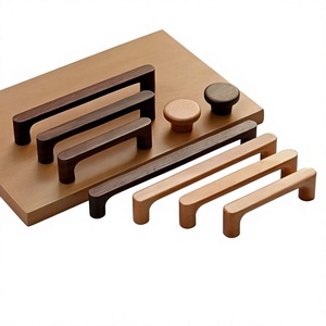 Wooden Furniture <strong>Knobs</strong> Dark <strong>Brown</strong> Modern Design Durable Lightweight Handmade Z ENTERPRISES AZE-WKH012 <strong>Door</strong> Mount Indoor Decor - Product Image 5