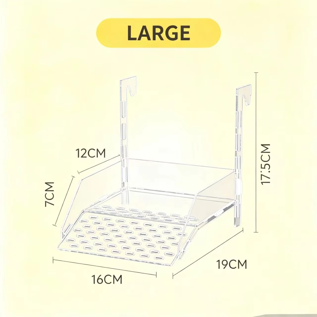 Large Acrylic Hanging Turtle Basking Platform