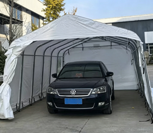 <span class=keywords><strong>Abri</strong></span> de <span class=keywords><strong>voiture</strong></span> <span class=keywords><strong>pliable</strong></span> et durable, structure galvanisée, bâche imperméable pour stationnement extérieur - Product Image 6