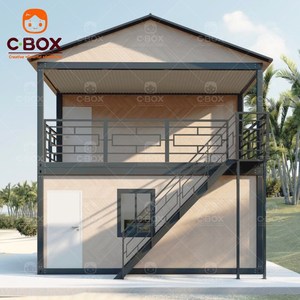 Cbox 20ft Detachable Prefab Modular Waterproof Sandwich Unit for Resort Hotel Accommodation Container House - Product Image 1