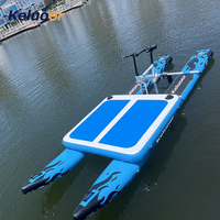 Vente en gros d'usine : Bateaux à pédales aquatiques, Kayaks gonflables, Vélos aquatiques gonflables avec planches à pagaie