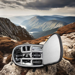 Ozure 15 pouces B10 multicolore (noir-gris) sac à dos rembourré résistant à l'eau sac pour appareil photo pour toutes les grandes marques - Product Image 6