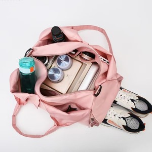 Sac de voyage portable pour femme, tendance, en tissu Oxford imperméable, grande capacité, pour le sport et la gym, échantillon OEM/ODM, prix usine, nouveauté - Product Image 2