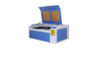 Graveur laser CO2 haute performance 6040, machine de découpe autonome de table refroidie par eau, haute sécurité, économie d'énergie