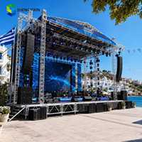 Système de treillis en aluminium pour événements, prix usine, pour enceintes audio, LED, podium de scène de concert