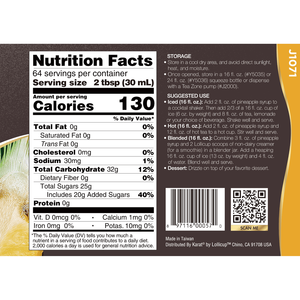 Ingredientes para Té de Burbujas con Sabor a Piña al por Mayor, Ingredientes de Primera Calidad para Té de Burbujas, Sirope con Sabor a Piña - Product Image 3