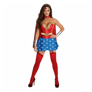 Costume <span class=keywords><strong>Wonder</strong></span> <span class=keywords><strong>Woman</strong></span> Certificato Global Recycled Standard di Alta Qualità per Competizioni Cosplay e Spettacoli Teatrali - Product Image 3
