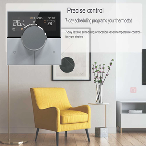 HY12 투야 스마트 16A 전기 바닥 난방 온도 조절기 외부 센서 포함 - Product Image 3